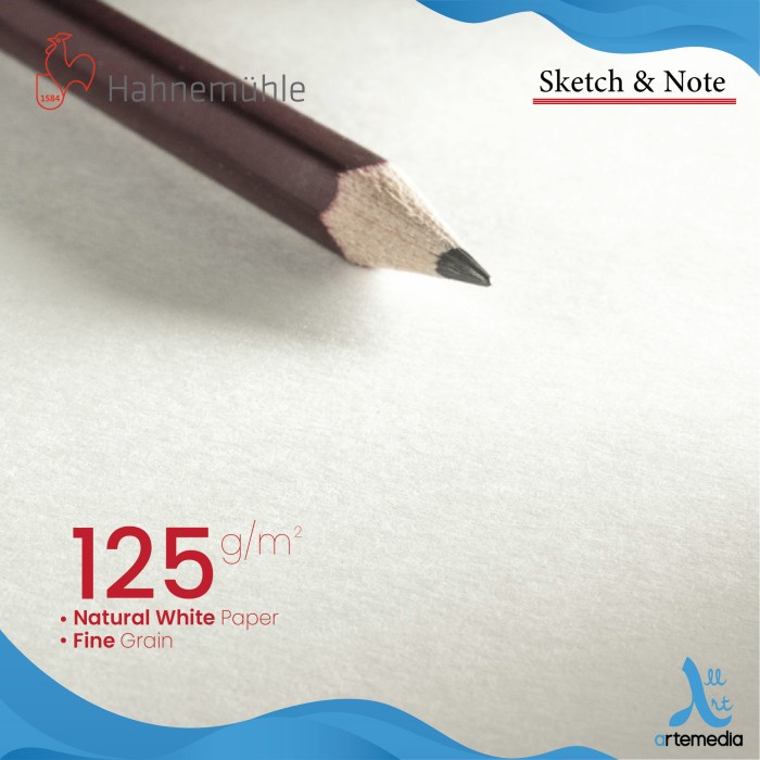 

BUKU SKETSA HAHNEMUHLE SKETCH & NOTE A6 STITCH BOUND SKETCHBOOK