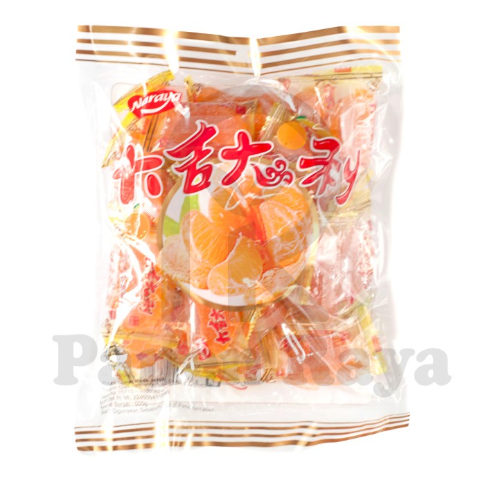 

JH8 Naraya Candy Permen Jelly Permen Lunak Rasa Jeruk / Nanas / Jagung