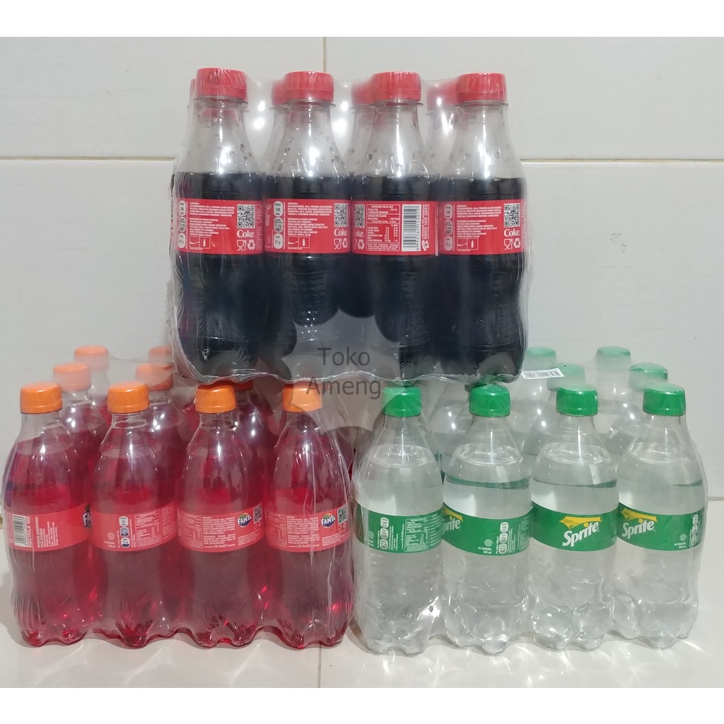 

Cocacola, Fanta, Sprite Imut (Btl) 250ml - 1 Dus (12pcs)