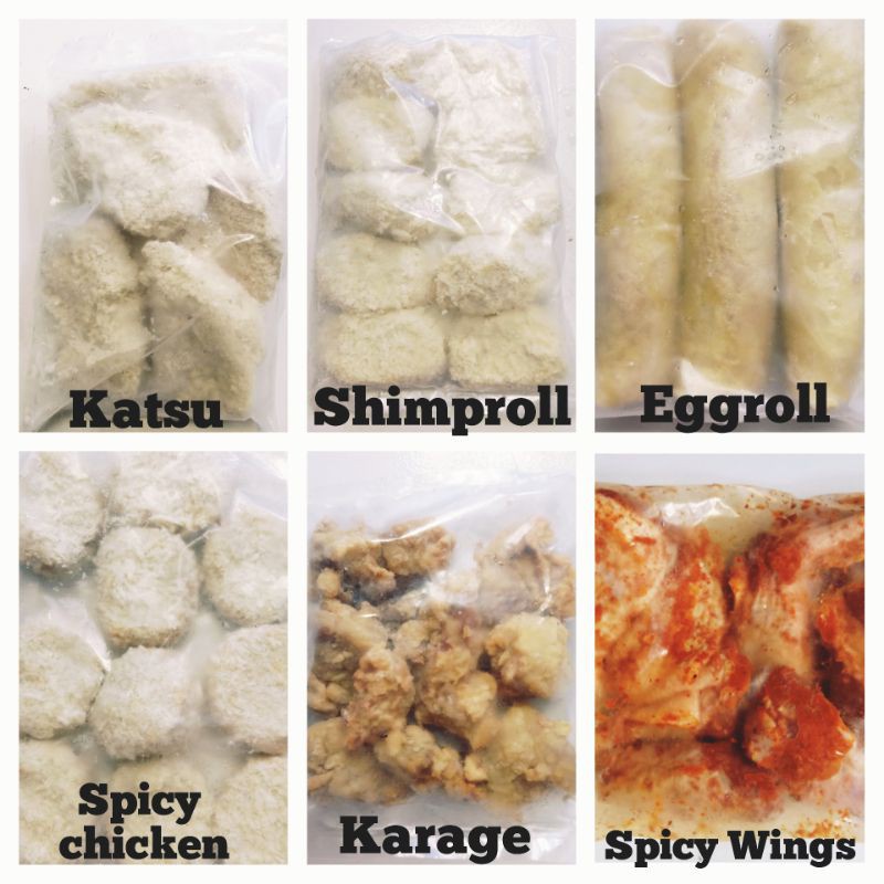 

Bento Frozen Food/Egg Roll/Shrimp Roll/Spicy/spicy wings