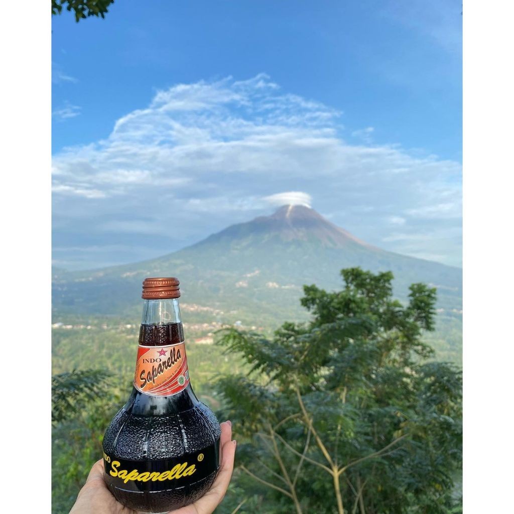 

Minuman Soda Cola Jadul INDO Saparella Sarsaparilla - 1 Botol Kaca