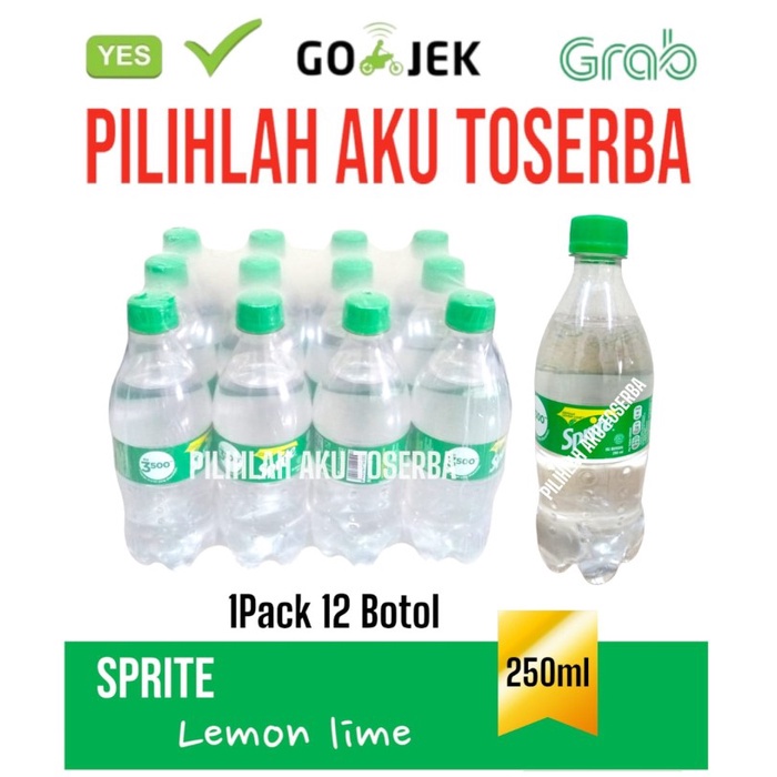 

Sprite MINI Botol Pet Imut - ( HARGA 1 PACK ISI 12 )