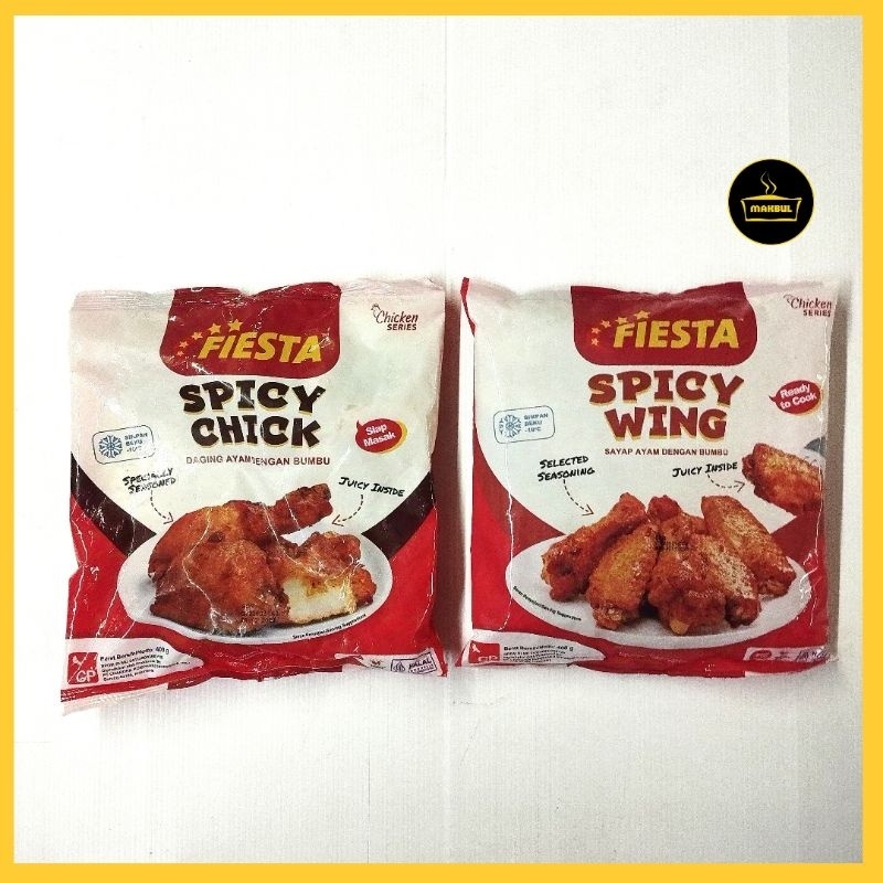 

NEW Fiesta Spicy Wing dan Chick 400gr
