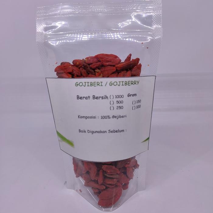 

100gr Goji Berry Kering - Dried - Gojibery - Kiche Dengan Varian Premium atau Standar