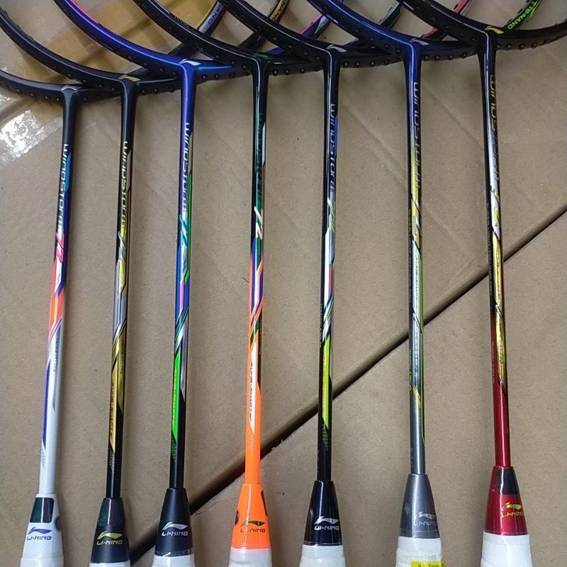 RAKET BADMINTON LINING WINDSTORM 72 / 72-S - RAKET LINING WINDSTORM 72 /72S - TENSION 30 LBS /