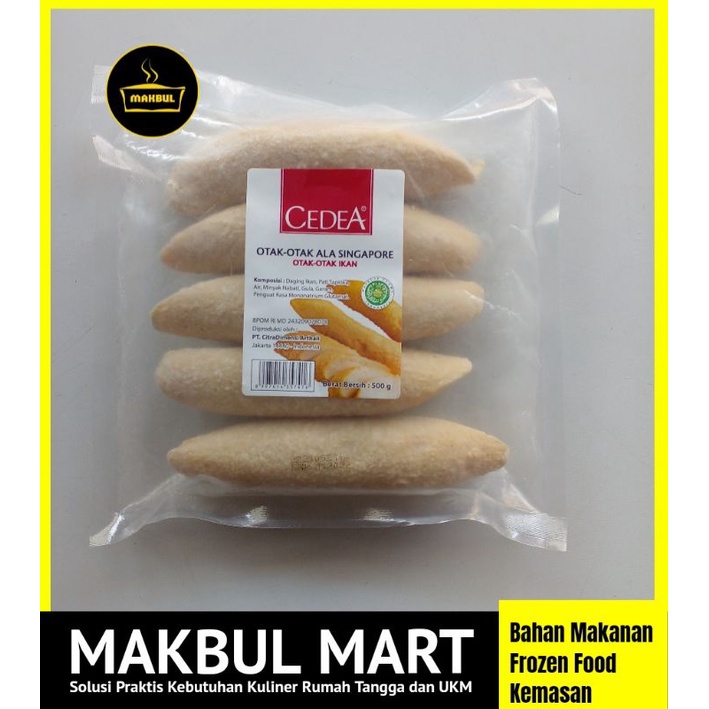 

CEDEA Otak Otak Singapore 500gr