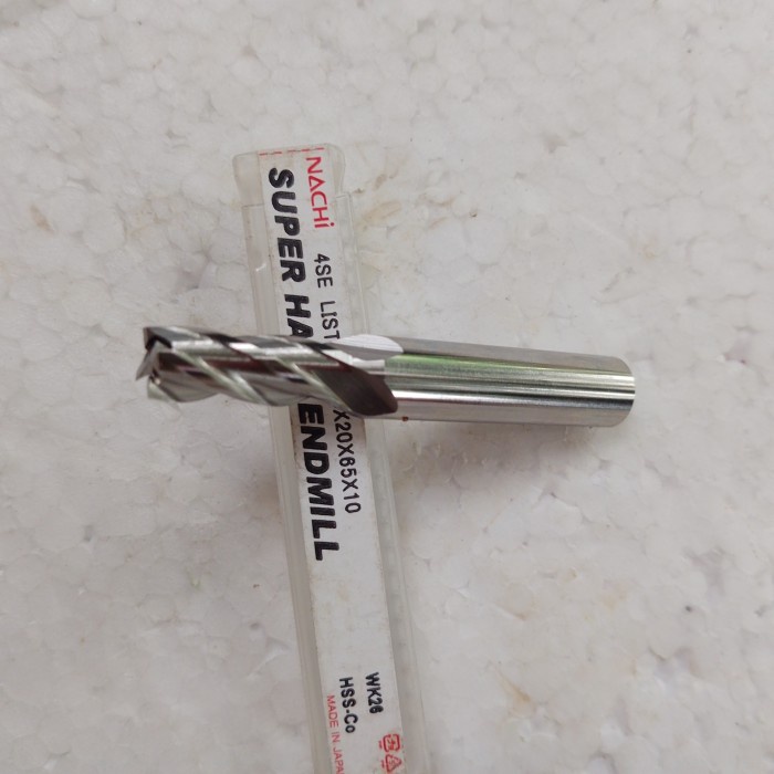 ENDMILL 8MM NACHI ENDMILL NACHI DIAMTER 8MM FLUTE 4 SHANK 10MM