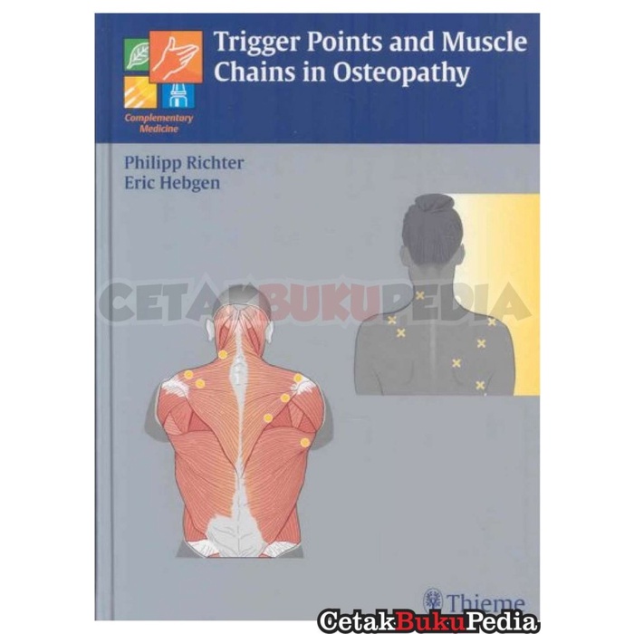 Buku Fisik Trigger Points Muscle Chains in Osteopathy Thieme