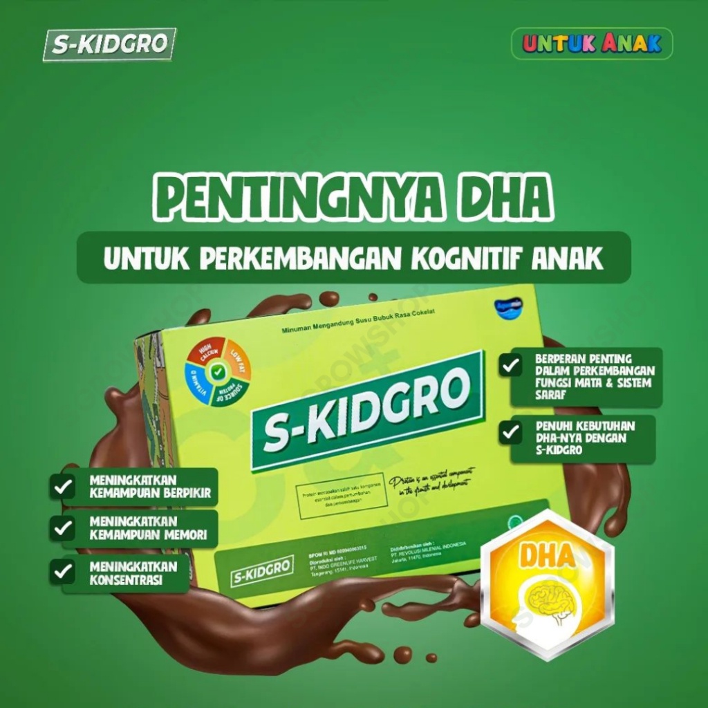 

S-KIDGRO Susu Peninggi Badan Terbaik Untuk Anak