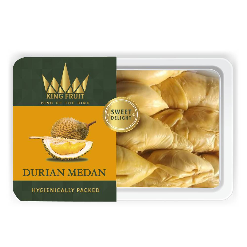 

King Fruit Durian Lokal Super Premium Frozen Duren Medan 500 Gram