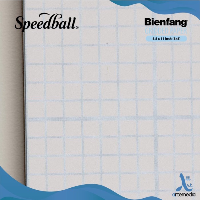 

KERTAS GAMBAR SPEEDBALL BIENFANG 8,5X11 INCH GRID PAPER PAD