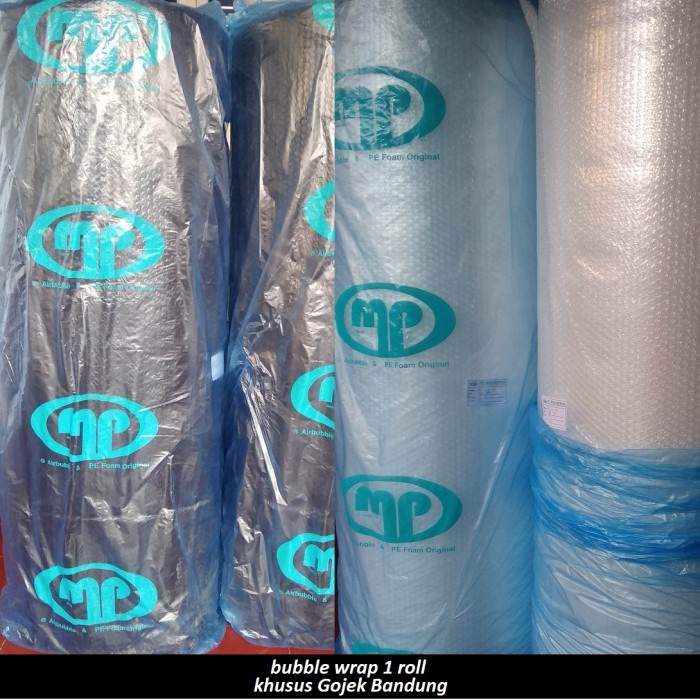 

SOUVEN- BUBBLE WRAP HITAM BENING MP MULIA PACK 50M X 1.25M BUBBLEWRAP BANDUNG