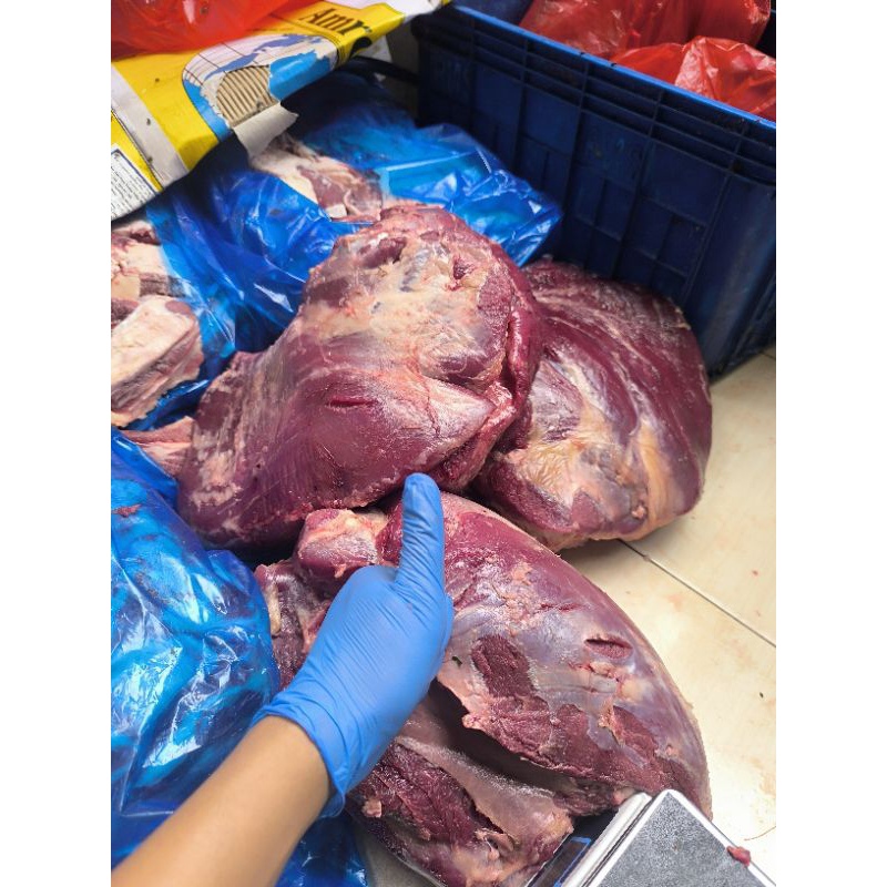 DAGING RENDANG SUPER KELAPA 1kg 100% ORI BUKAN KALENG KALENG