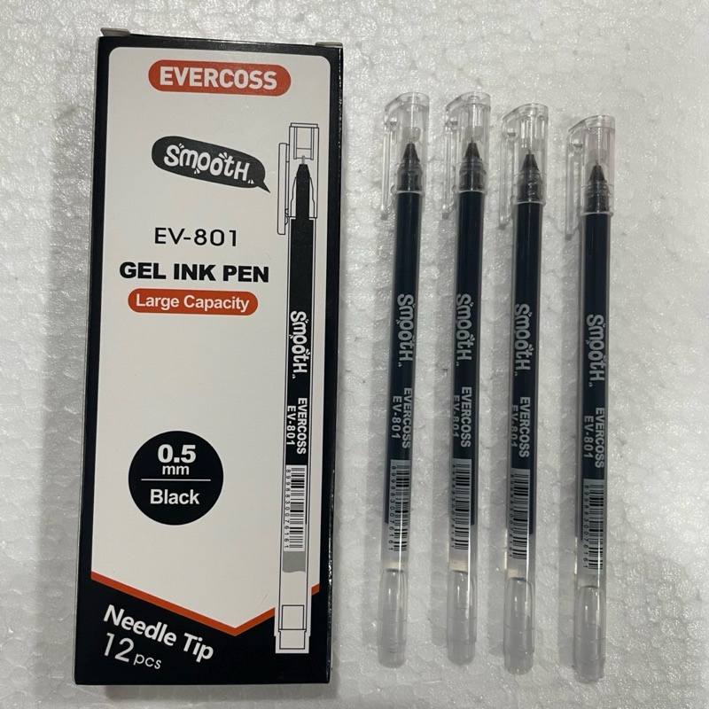 

IK! Bolpen Gel EVERCOSS SMOOTH EV-801 (12 Pcs)