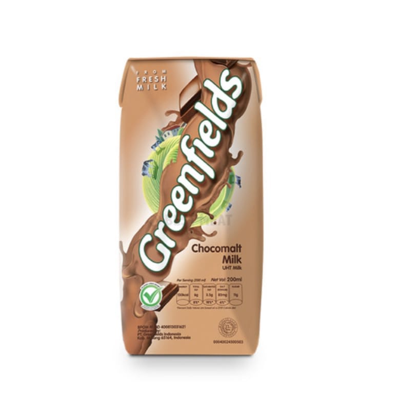 

Susu Greenfields UHT 200ml isi 32pcs
