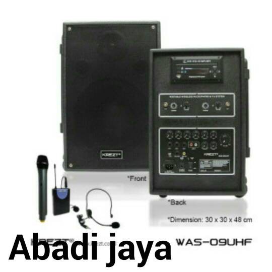 Paling Laris Portable Meeting Wireless Krezt Was 09 Uhf