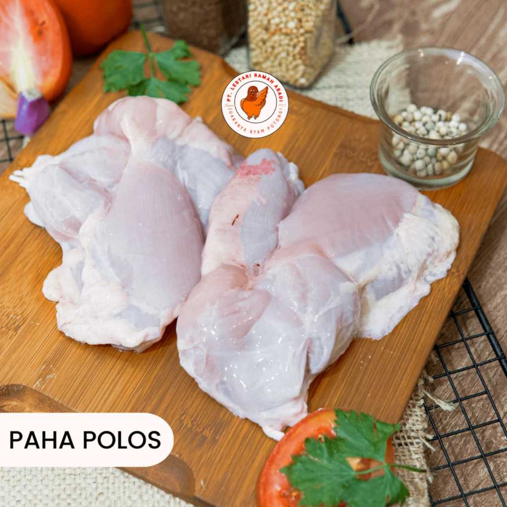

Boneless Paha Ayam Tanpa Kulit / Paha Ayam Fillet Tanpa Kulit Premium Pack 1Kg Kemasan Vacuum