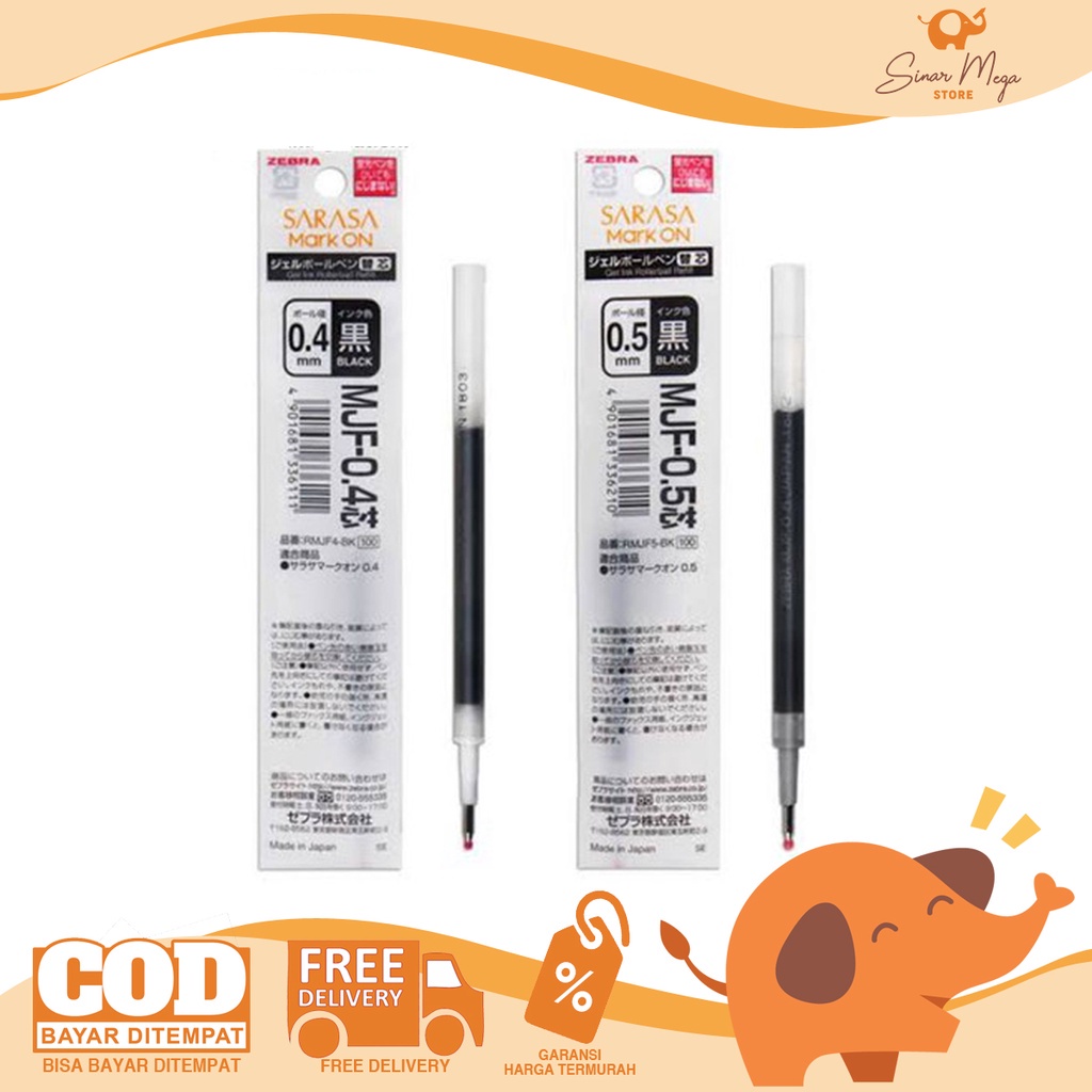 

IK! Zebra Refill Isi Sarasa Mark On MJF Limited Edition Murah