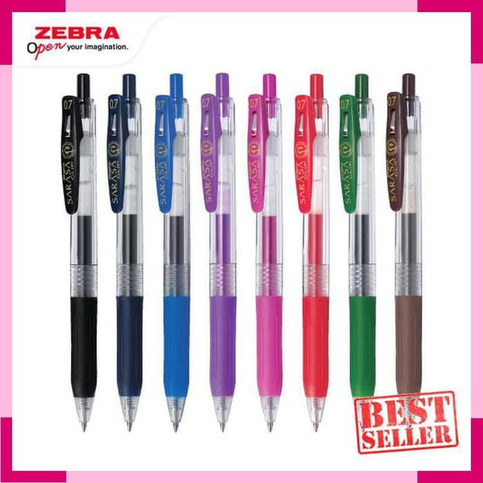 

IK! Zebra Sarasa Clip 0.7mm / Pulpen Zebra Beseller