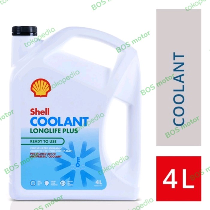 JAYAmart- Shell Coolant 4Liter. Air Radiator Coolant Shell