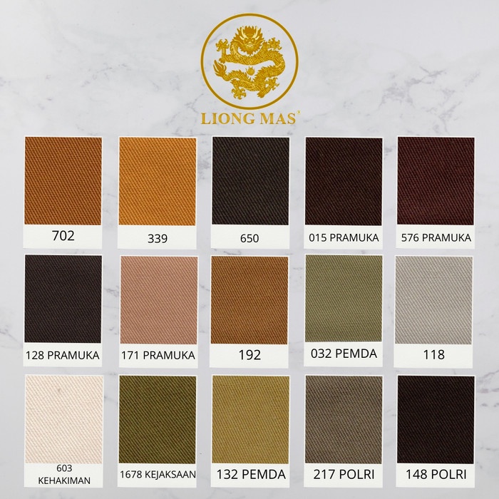 KAIN DRILL / AMERICAN DRILL KAIN SERAGAM 1 ROLL ISI 35 METER