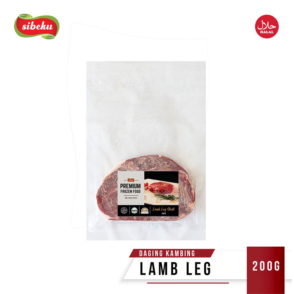 

Daging Paha Kambing Muda / Domba Impor / AUS Lamb Leg Boneless 200g