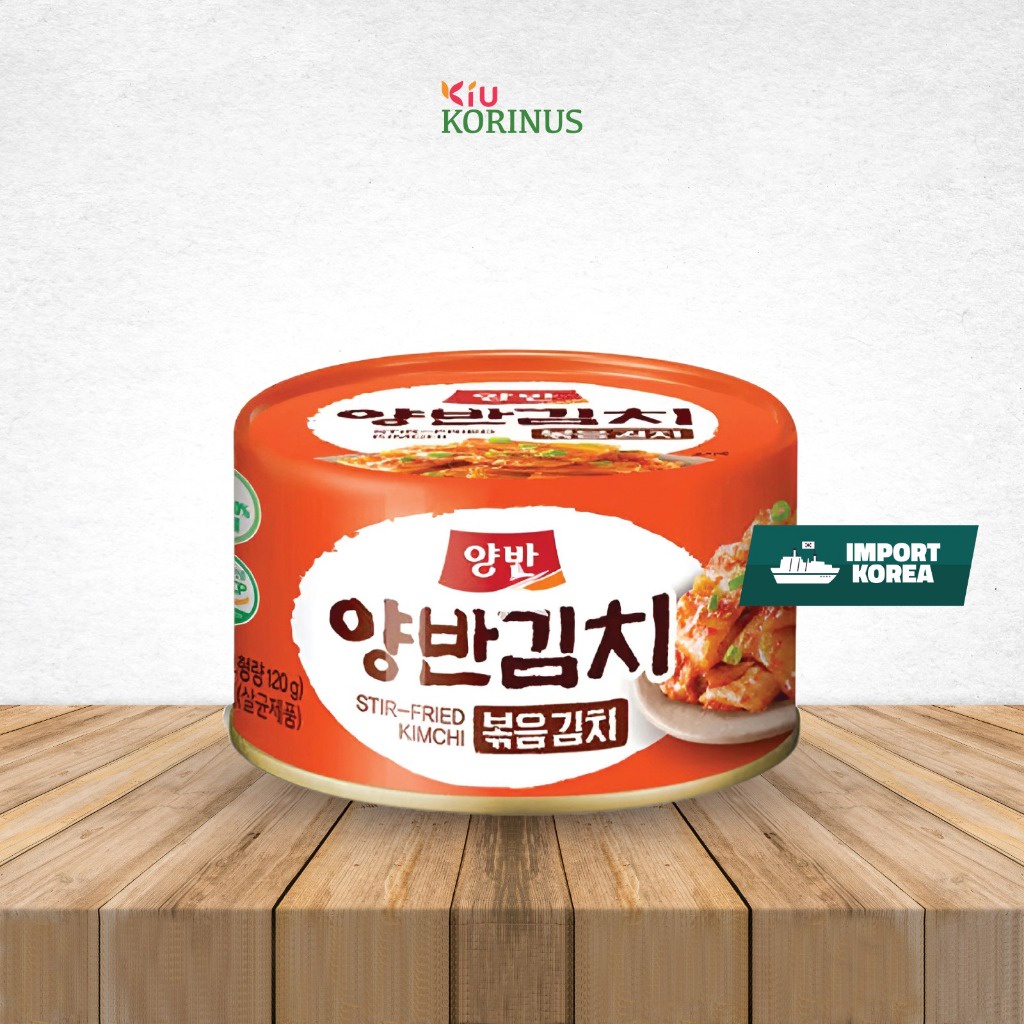 

K- Yangban Canned Stir Fried Kimchi/ Kimchi Goreng Korea 160 gr