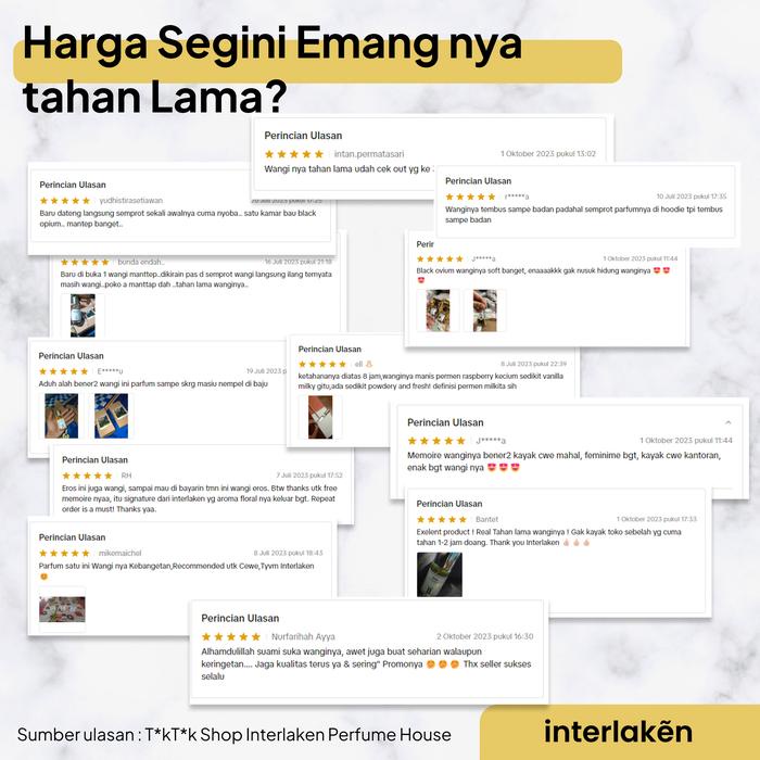 

HJK The Black Ovium - Interlaken Parfum Lembut dan Tahan Lama