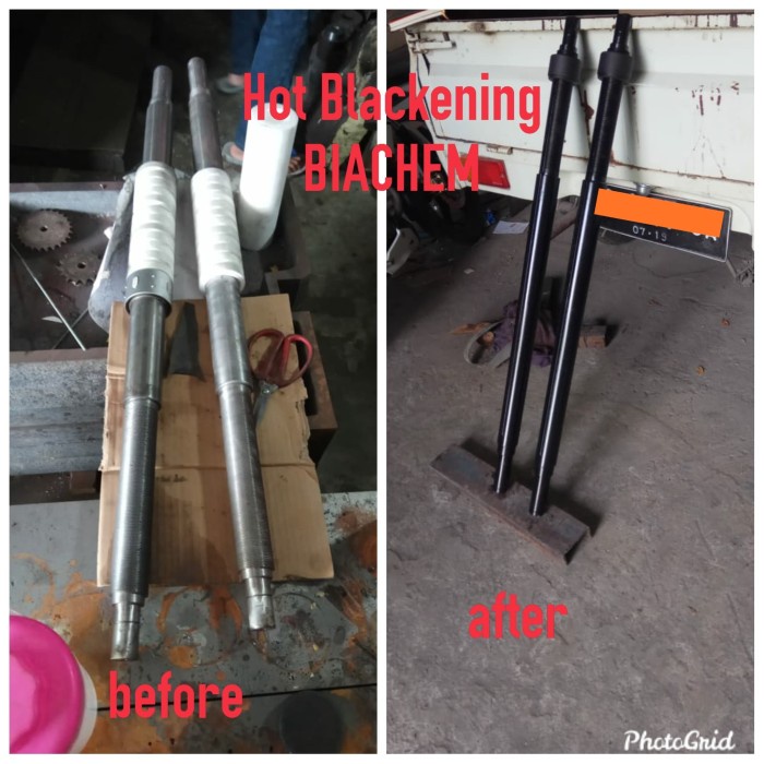 

HJK HOT BLACKENING AGENT BCM-2003/PENGHITAM BESI TANPA MENGUBAH DIMENSI