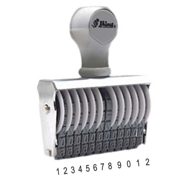 

STEMPEL SHINY N-312 N312 (ANGKA 12 DIGIT)