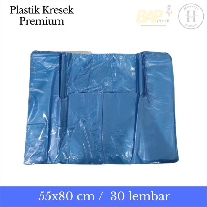 Kantong Kresek 55x80 ULTRA BIRU Plastik Jumbo Premium