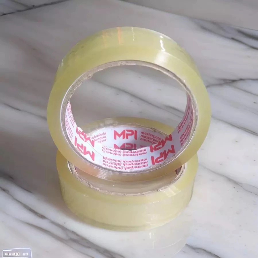 

6 Pcs Isolasi Lakban Ukuran Lebar 24 mm x Panjang 72 Meter YK Merek MPI