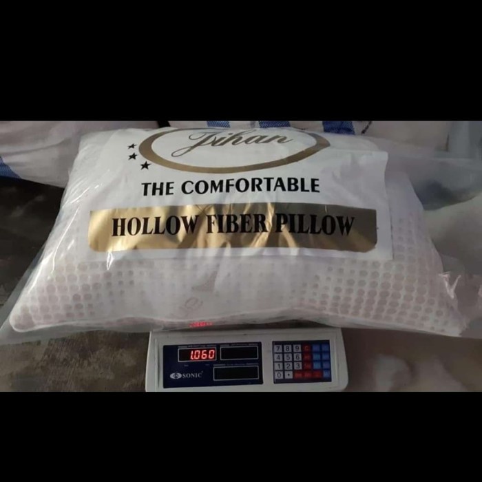 Bantal Jihan Guling Jihan untuk hotel silikon 1000 gr