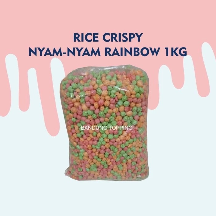 

HJ Rice crispy warna 1KG / bola nyam-nyam termurah