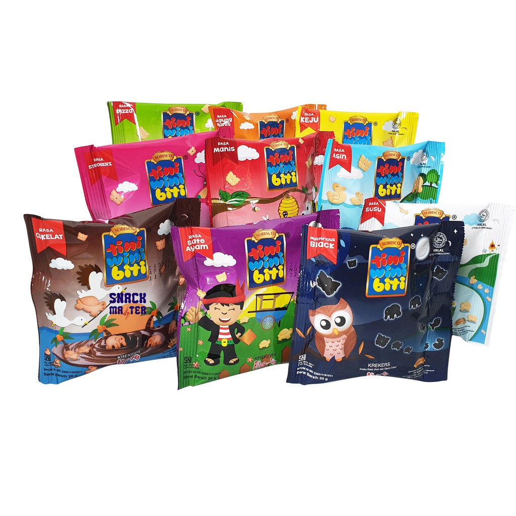

HJ Tini Wini Biti Regular Pack - Netto 10 bks x 20 gram