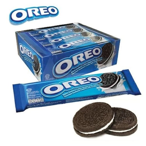 

HJ JUAL OREO BISKUIT SANDWICH BOX ISI 12 COOKIES RASA COKELAT STRAWBERRY ICE BLUEBERRY VANILLA
