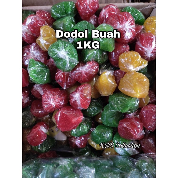 

HJ Dodol garut, dodol buah 1KG 100% baru fresh dari pabrik