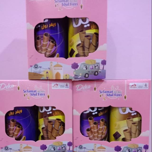 

HJ Wafer roll Deka PINK