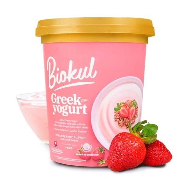 

Yogurt Greek BIOKUL 473gr Plain / Strawberry / Blueberry / Honey