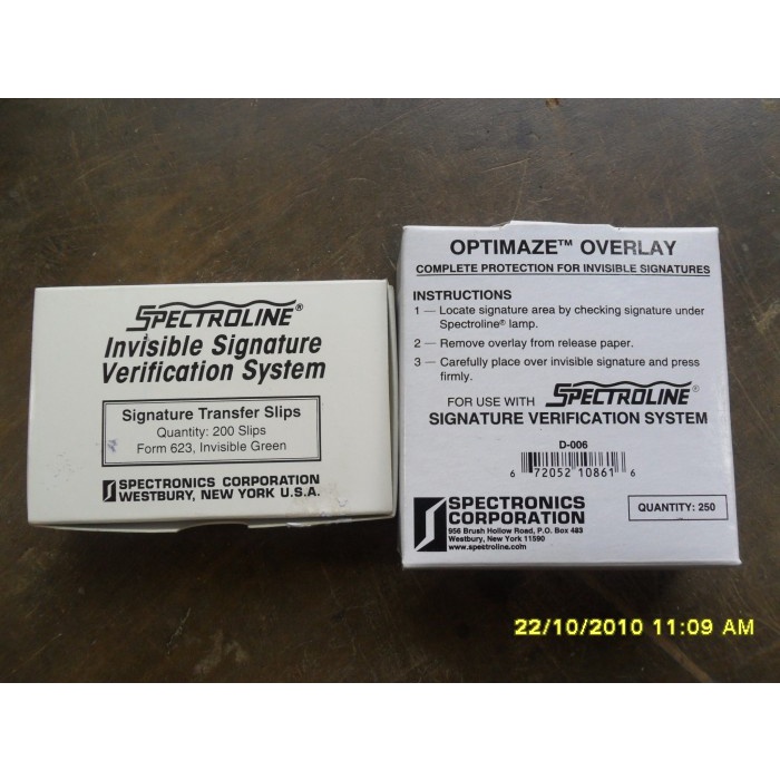 

[tmr] - 1 Set Spectroline Overlay Signature Murah