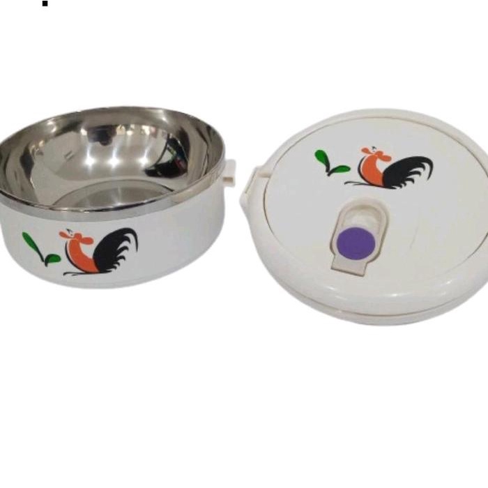 Rantang Makan 4 Susun Stainless Motif Ayam Jago