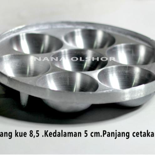 Cetakan Bikang Mawar Jumbo buah kitchenware cetakan kue bikang mawar