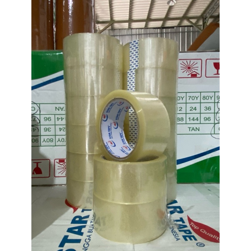 

LAKBAN (Per 6 pcs) 90 Yard x 45 mm ECO Startape