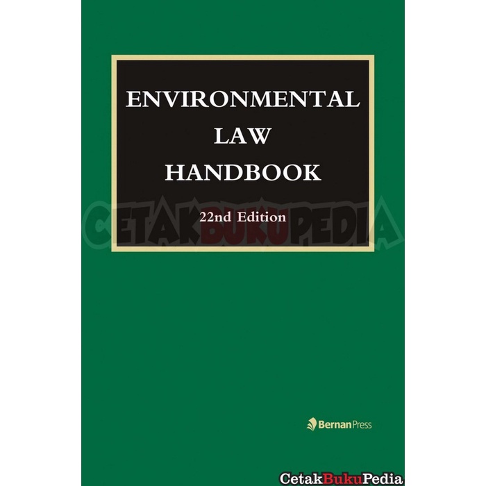 Book Environmental Law Handbook