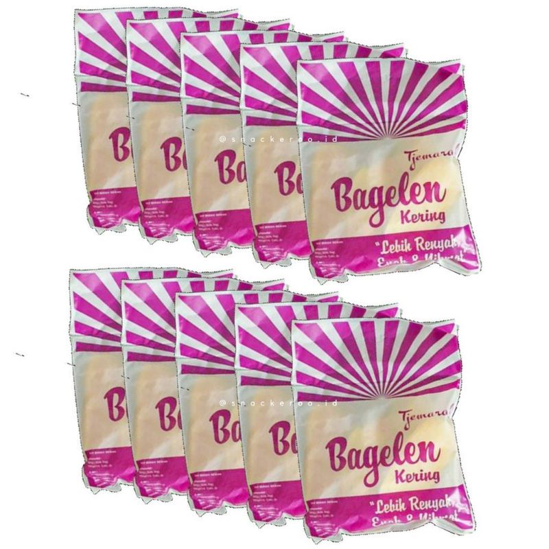 

HJ promo snack BAGELEN spesial ORI TJEMARA PER DUS cemilan