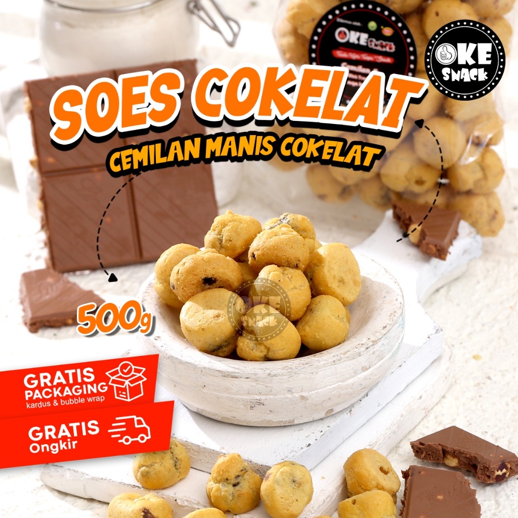 

HJ Kue Soes Coklat Lumer 500g