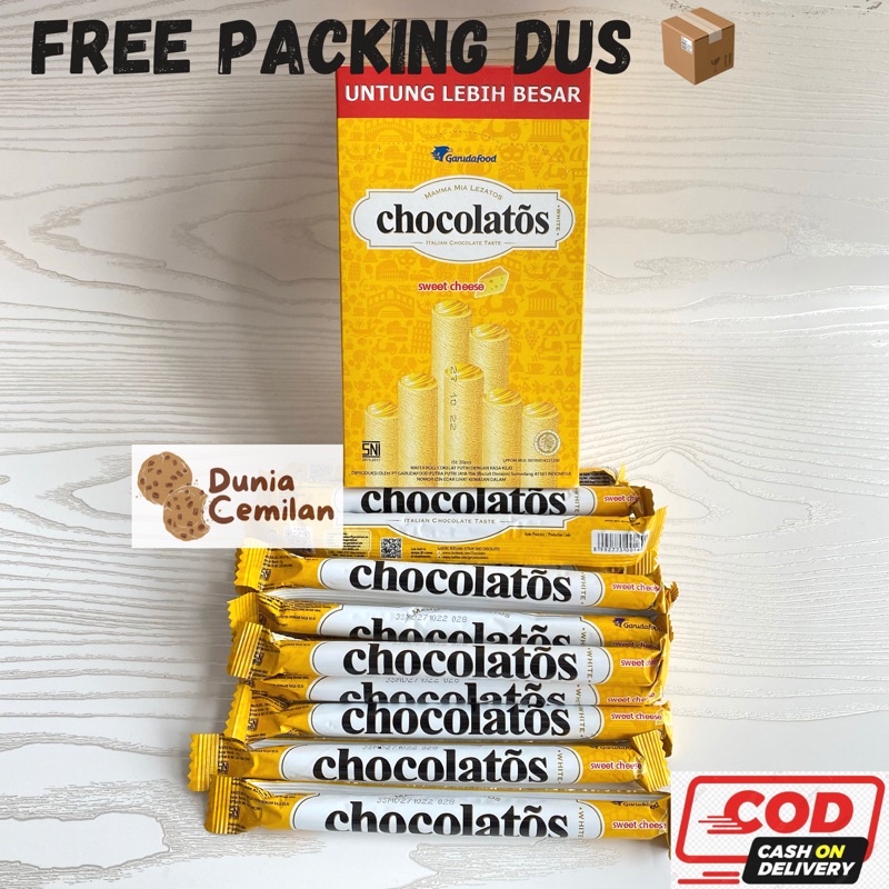 

HJ [TERMURAH!!] Gery Chocolatos Sweet Cheese 1 PAK (20x16Gram) - Wafer Roll Sweet Cheese