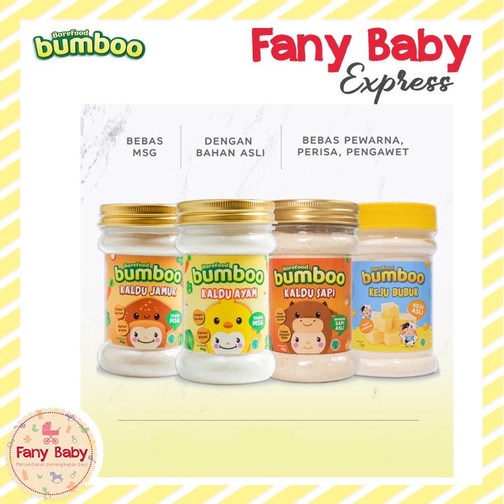 

BUMBOO BY BAREFOOD KALDU ASLI 75GR [KALDU AYAM - SAPI - JAMUR - DAN KEJU BUBUK]