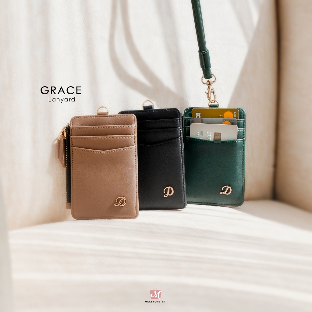 

Damelia Melstore JKT Grace Lanyard Wanita Kulit Sintetis Premium