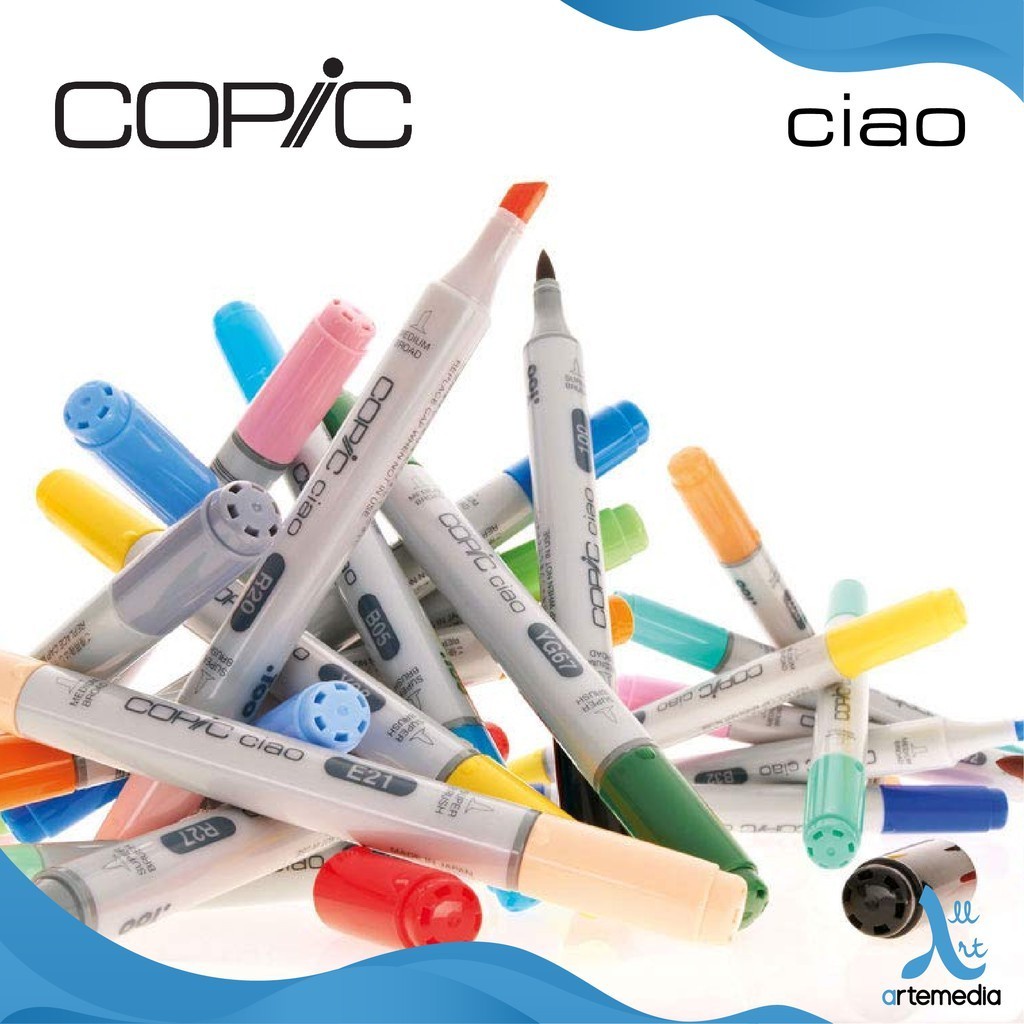 

Copic Ciao Graphic Marker Alcohol Based Dye Ink Refillable Satuan
